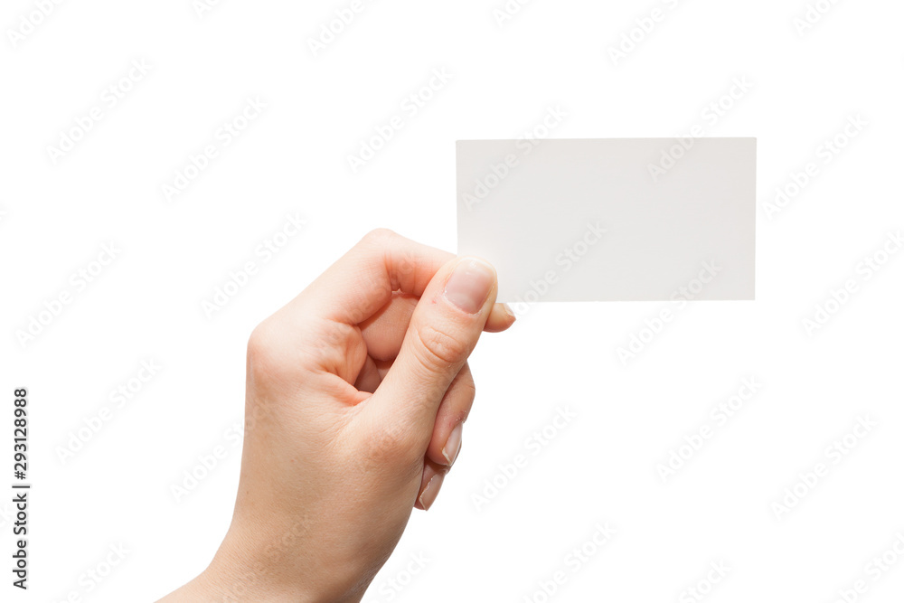empty business card empty business card