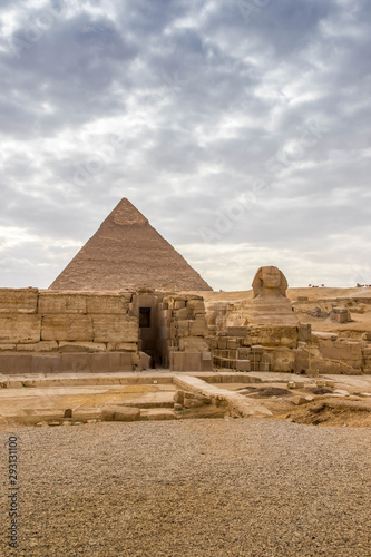 Gizeh Pyramid and Sphinx