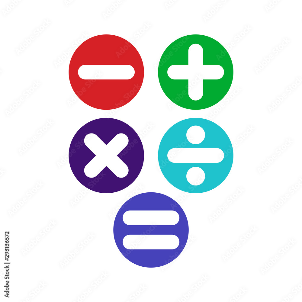 Fototapeta premium Learning Numbers Set for Kids Vector Template Design Illustration