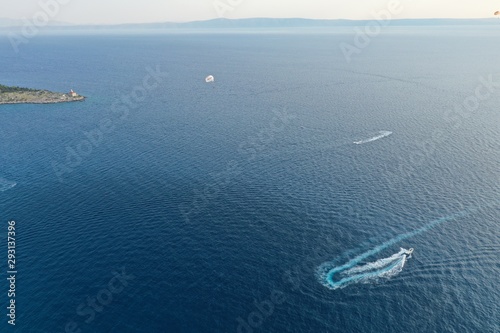 aerial view of the mediterranean sea © Omar