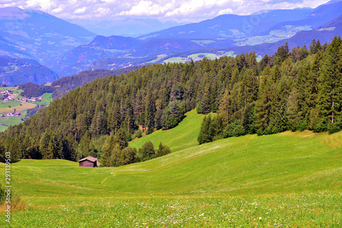 panorama in cornedo all'insarco trentino alto adige italy photo