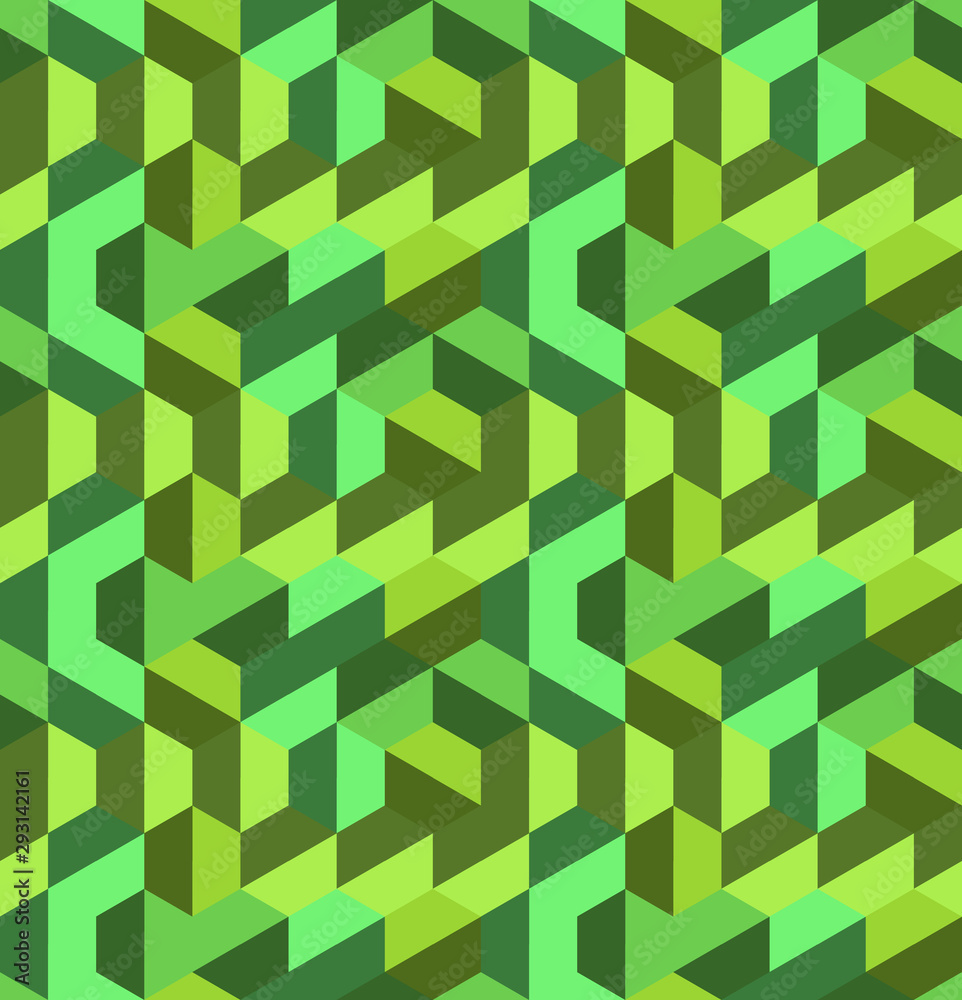 Abstract seamless pattern. Colorful geometric background with hexagons. Abstract seamless pattern. Colorful geometric background with hexagons.