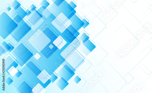 Abstract colorful squares vector background.