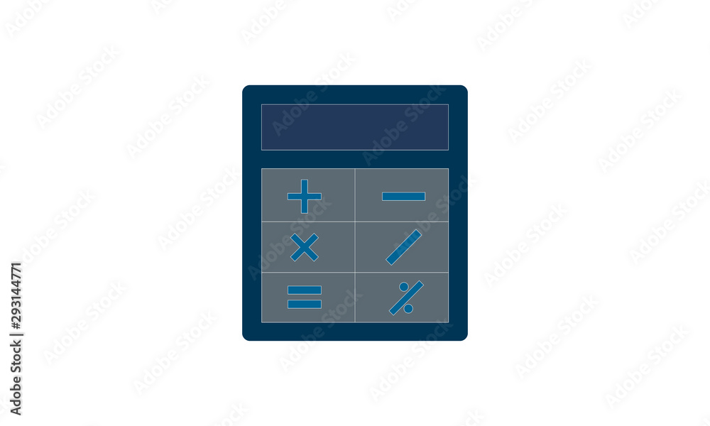 Calculator icon for calculations and accounting