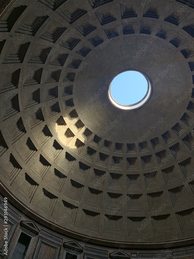 the dome of pantheon in rome