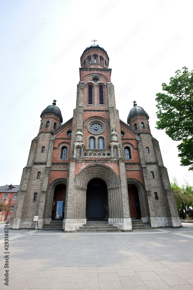 Jeondong Catholic Church is a famous cathedral in Jeonju-si.