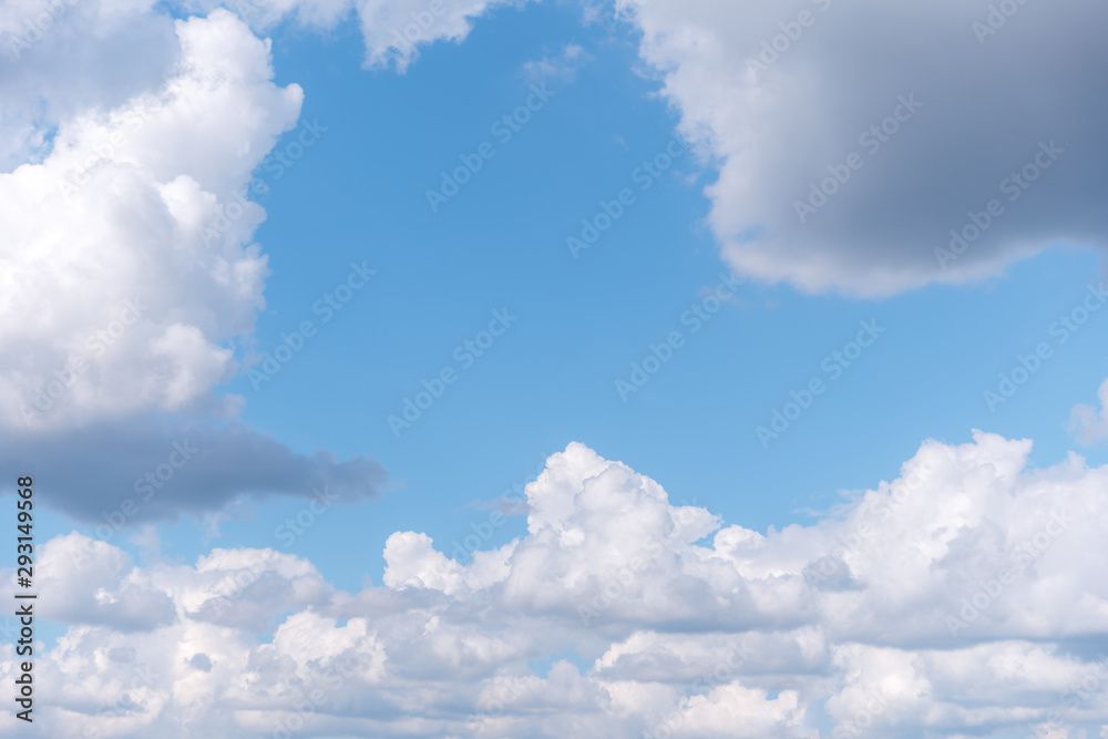 Beautiful cirrus clouds on blue sky on a sunny day background texture Beautiful cirrus clouds on blue sky on a sunny day background texture