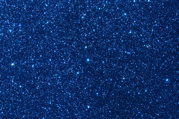 Blue glitter texture