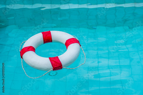Life Ring at the Swimming pool.