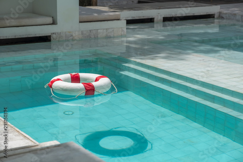 Life Ring at the Swimming pool.