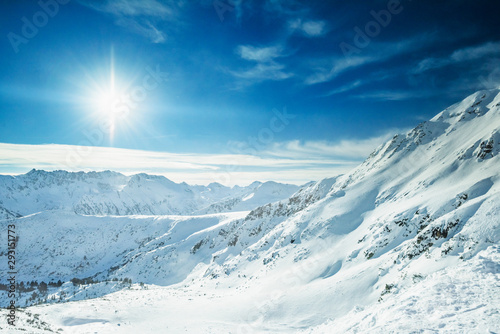 Pirin mountains in winter in Bulgaria © dbrus
