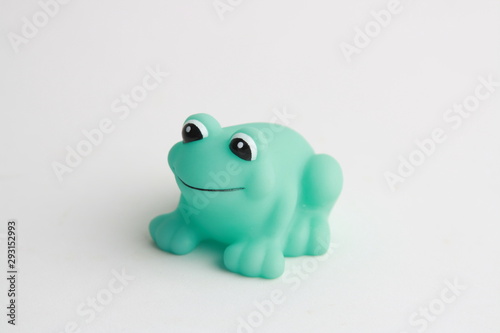 child toy for green frog bathtub