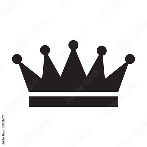 Crown Icon in trendy flat style isolated on grey background. Crown symbol for your web site design, logo, app, UI. Vector illustration, EPS10.