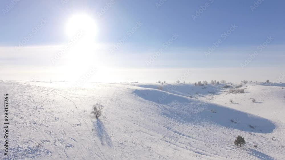 Ski resort in the alps: sun, snow and mountains Ski resort in the alps: sun, snow and mountains