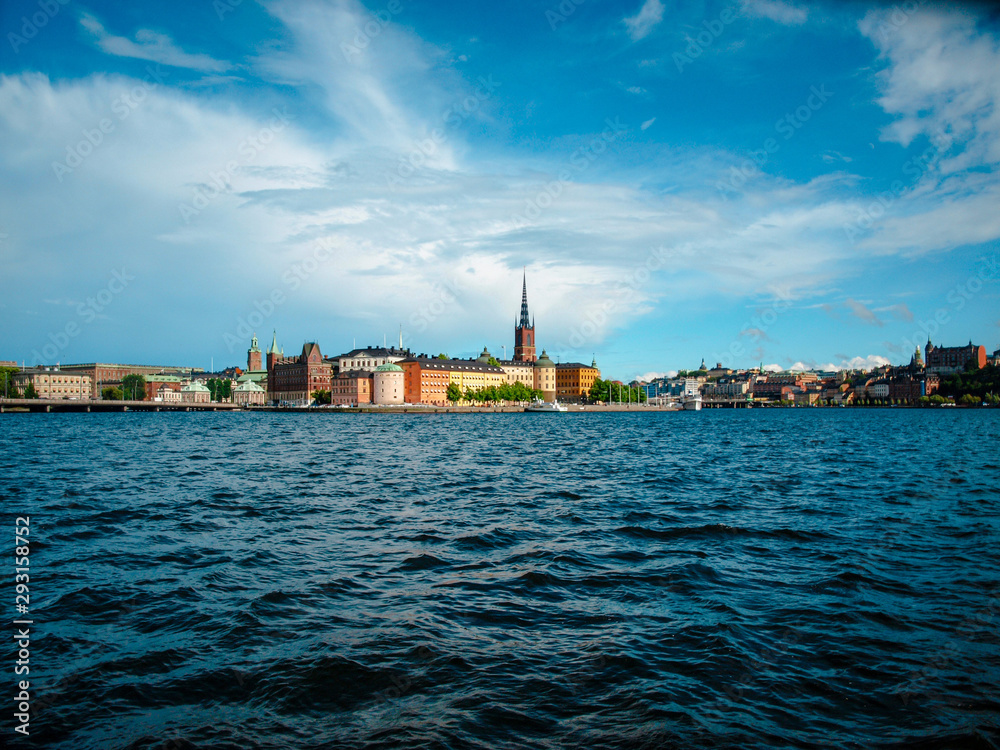Fototapeta premium Stockholm close to water