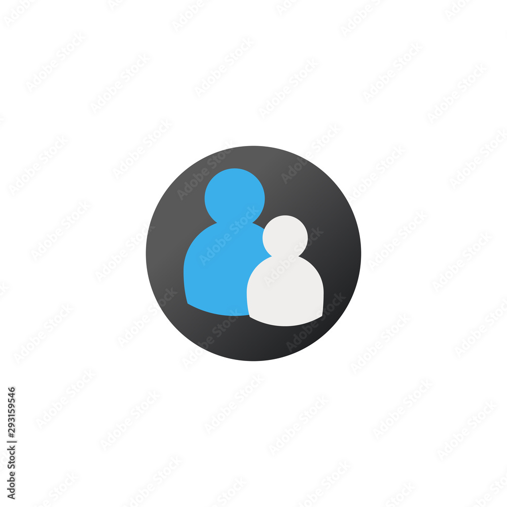 User icon. Stock vector illustration isolated on white background. User icon. Stock vector illustration isolated on white background.