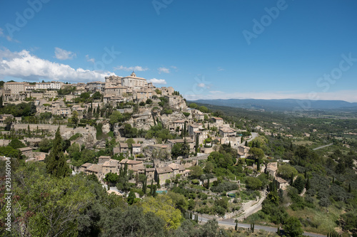 Gordes, eine wunnderschöne mittelalterliche Stadt in der Provence, Frankreich