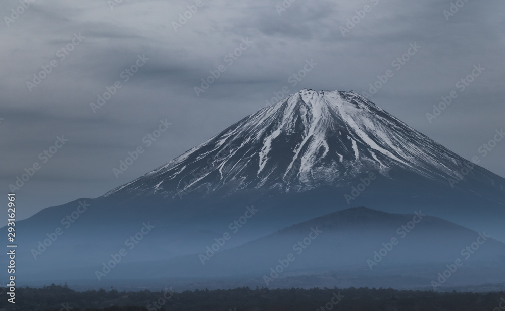 Fuji mountain beautiful background, Mountain Fuji in Japan.