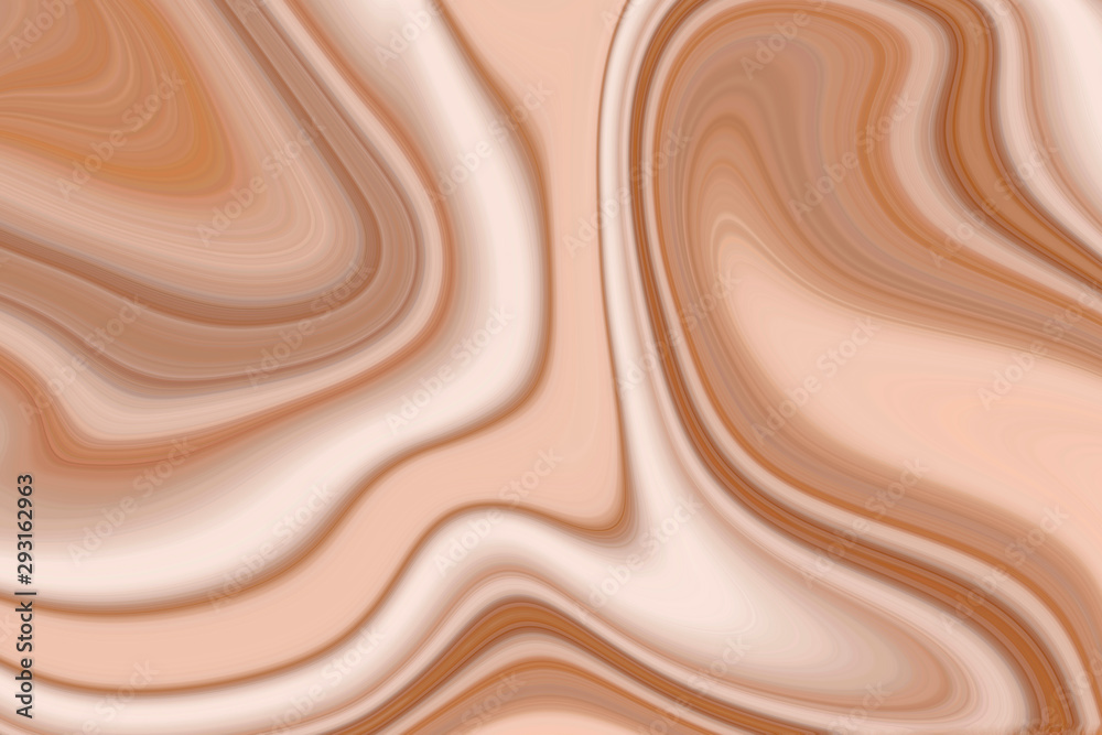 Marble ink colorful. brown marble pattern texture abstract background. can be used for background or wallpaper