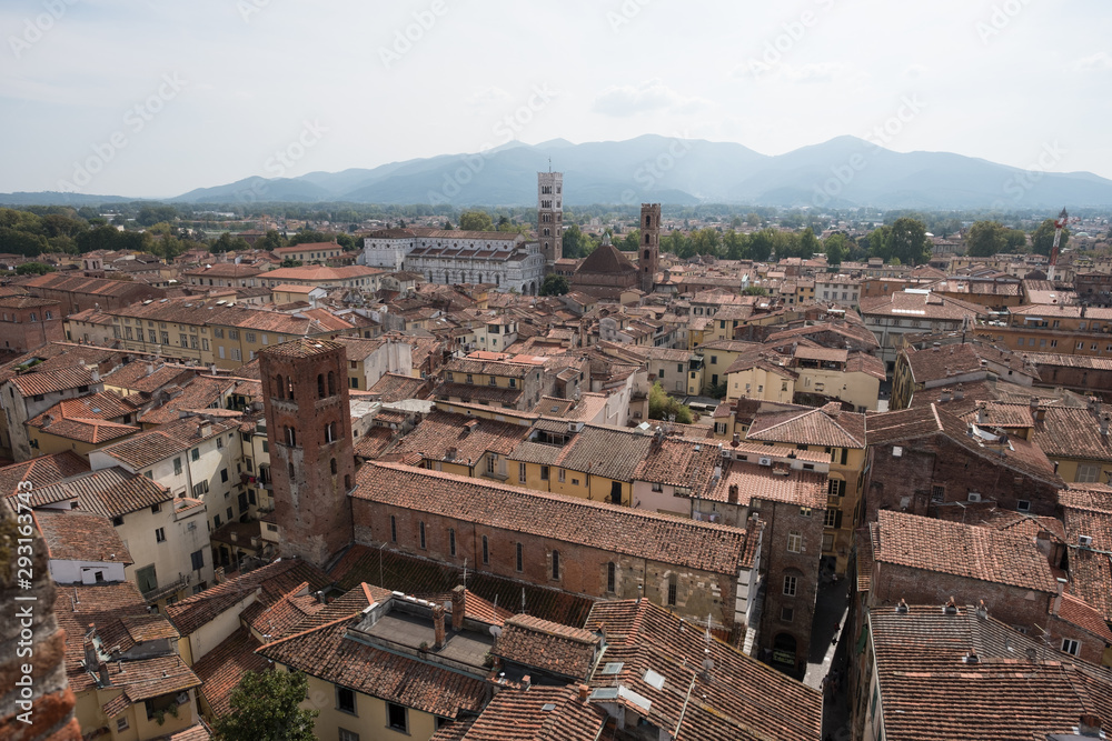 Altstadt von Lucca in der Toskana, Italien