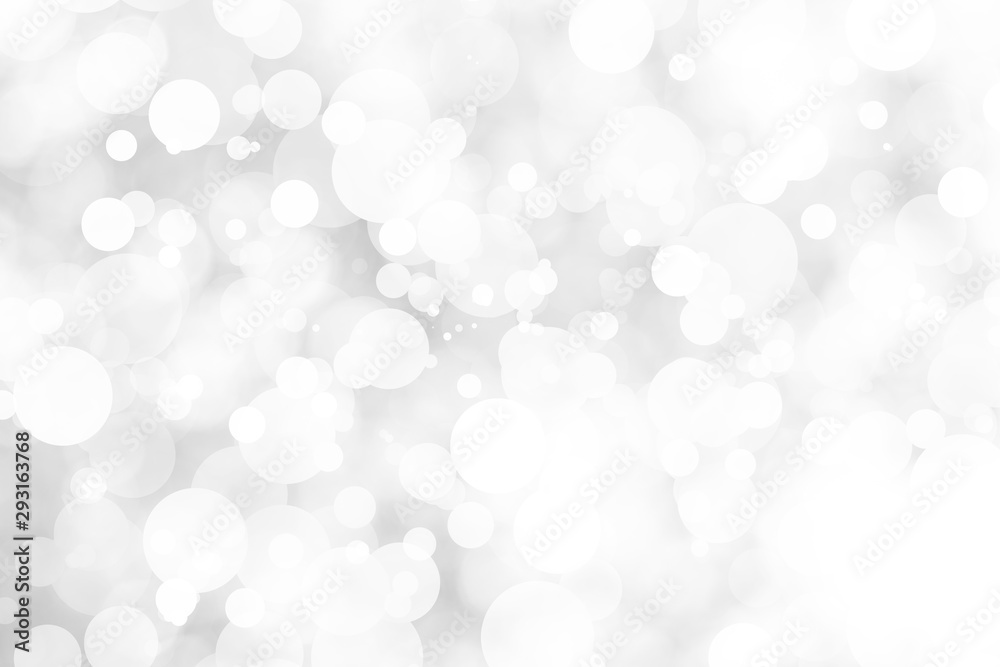 Abstract background with White bokeh on gray background. christmas blurred beautiful shiny Christmas lights. Abstract background with White bokeh on gray background. christmas blurred beautiful shiny Christmas lights.