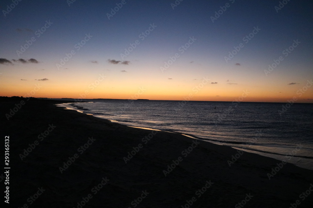 Dusk at Coral Coast Jurien Bay in Western Australia Dusk at Coral Coast Jurien Bay in Western Australia