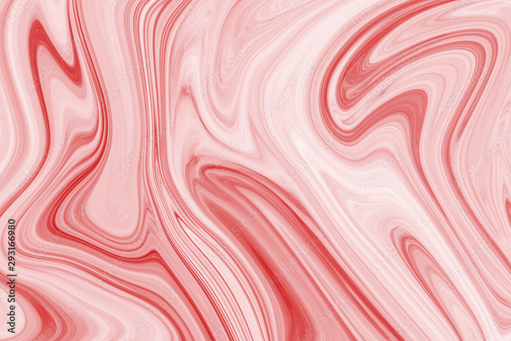 Fototapeta premium Ink texture water red illustration background. Can be used for background or wallpaper.
