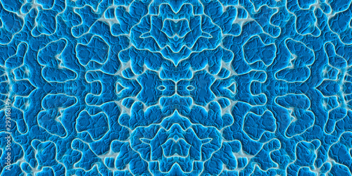 seamless rorschach pattern