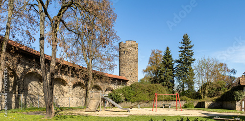 Stadtmauer mit Hexenturm photo