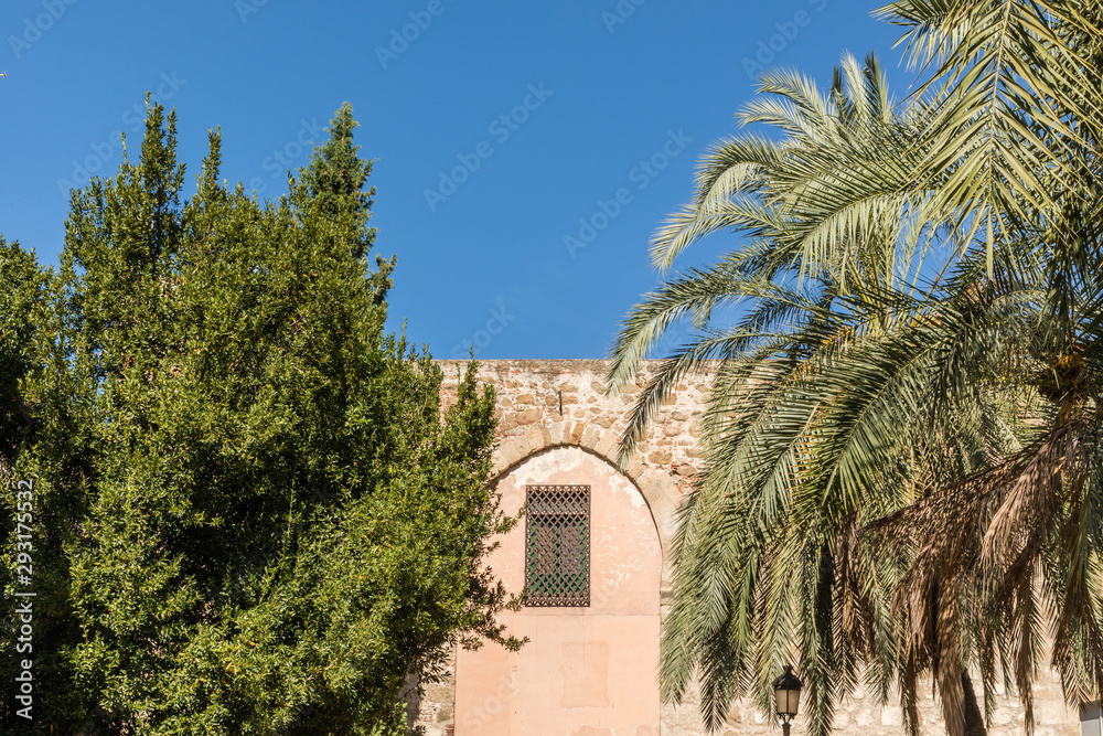 remains of ancient arabic wall in Talavera de la Reina, province of Toledo, Spain remains of ancient arabic wall in Talavera de la Reina, province of Toledo, Spain