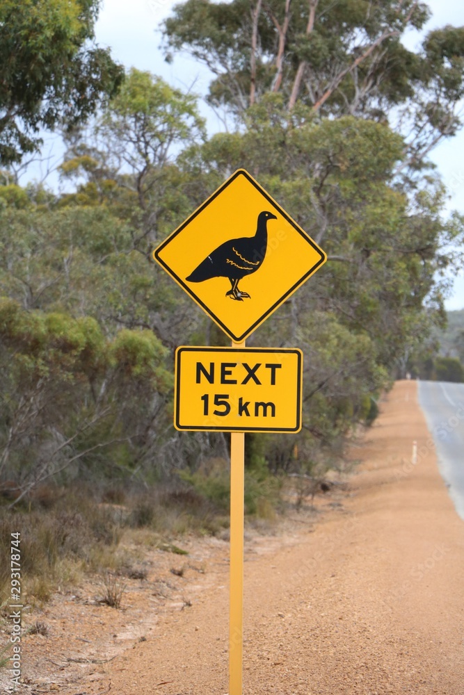 Traffic Sign for Petrophassa in Western Australia Traffic Sign for Petrophassa in Western Australia