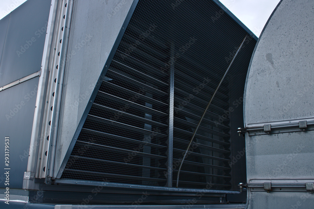 Fototapeta premium Steel Ventilation Intake