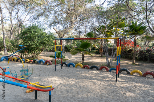 Wallpaper Mural colorful playground in the park Torontodigital.ca