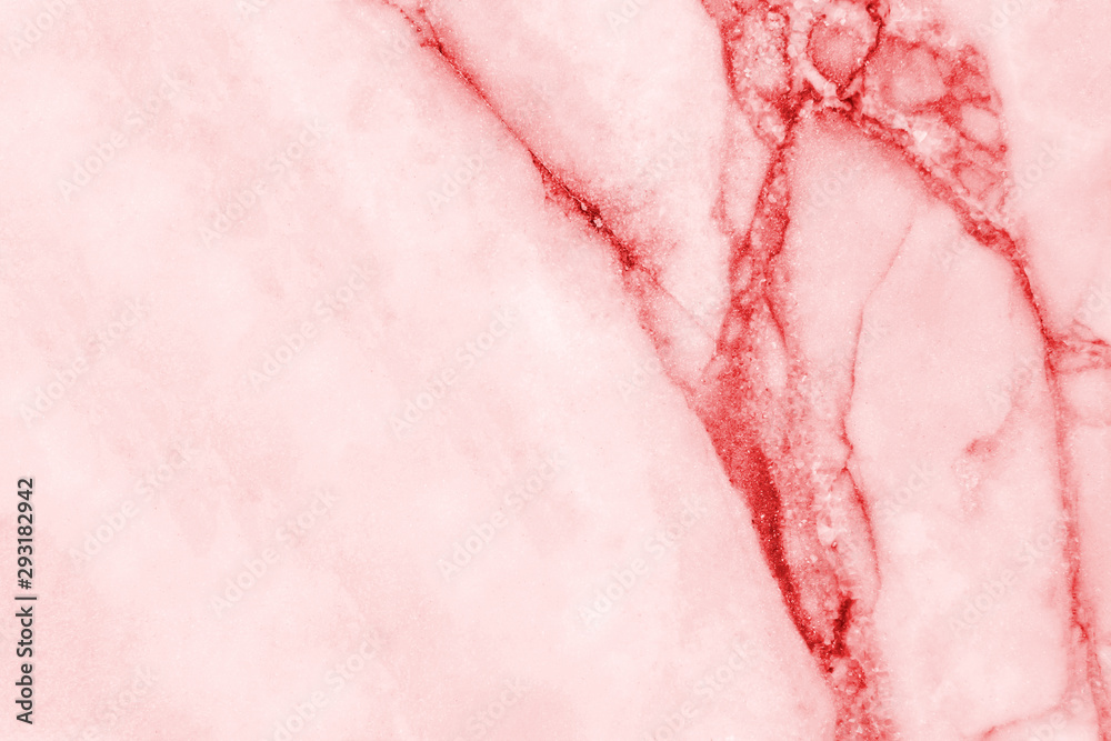 Fototapeta premium Pink marble texture background / Marble texture background floor decorative stone interior stone.
