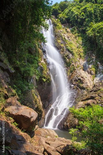 Fototapeta Naklejka Na Ścianę i Meble -  waterfall in forest 3