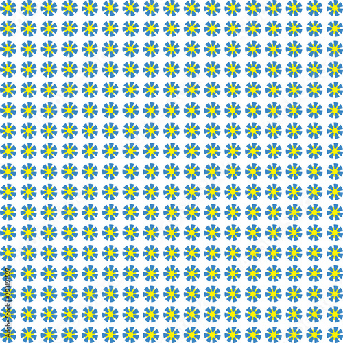 Background with abstract flowers