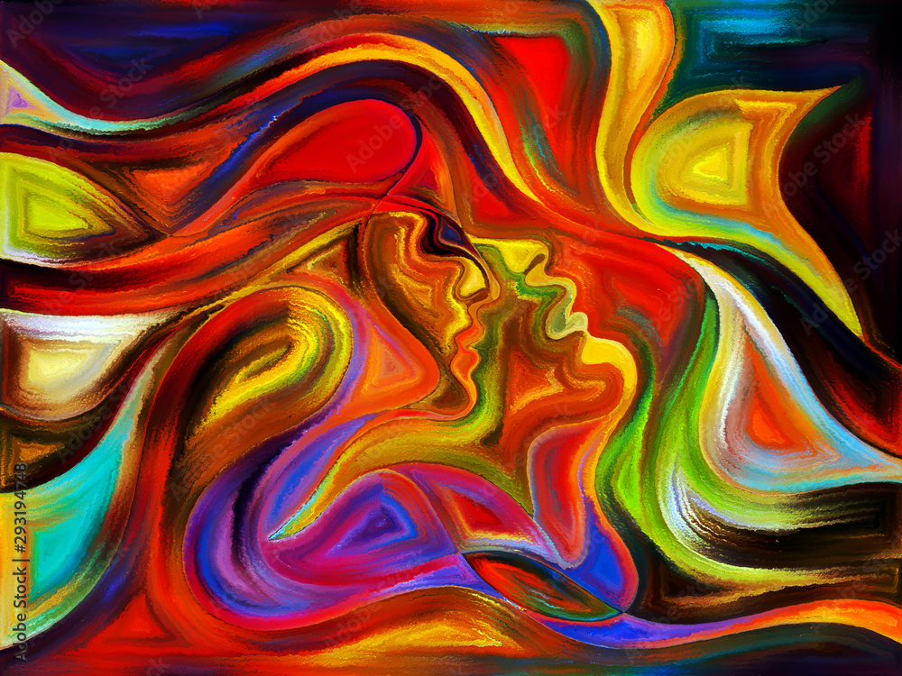 Obraz premium Fale Jedności