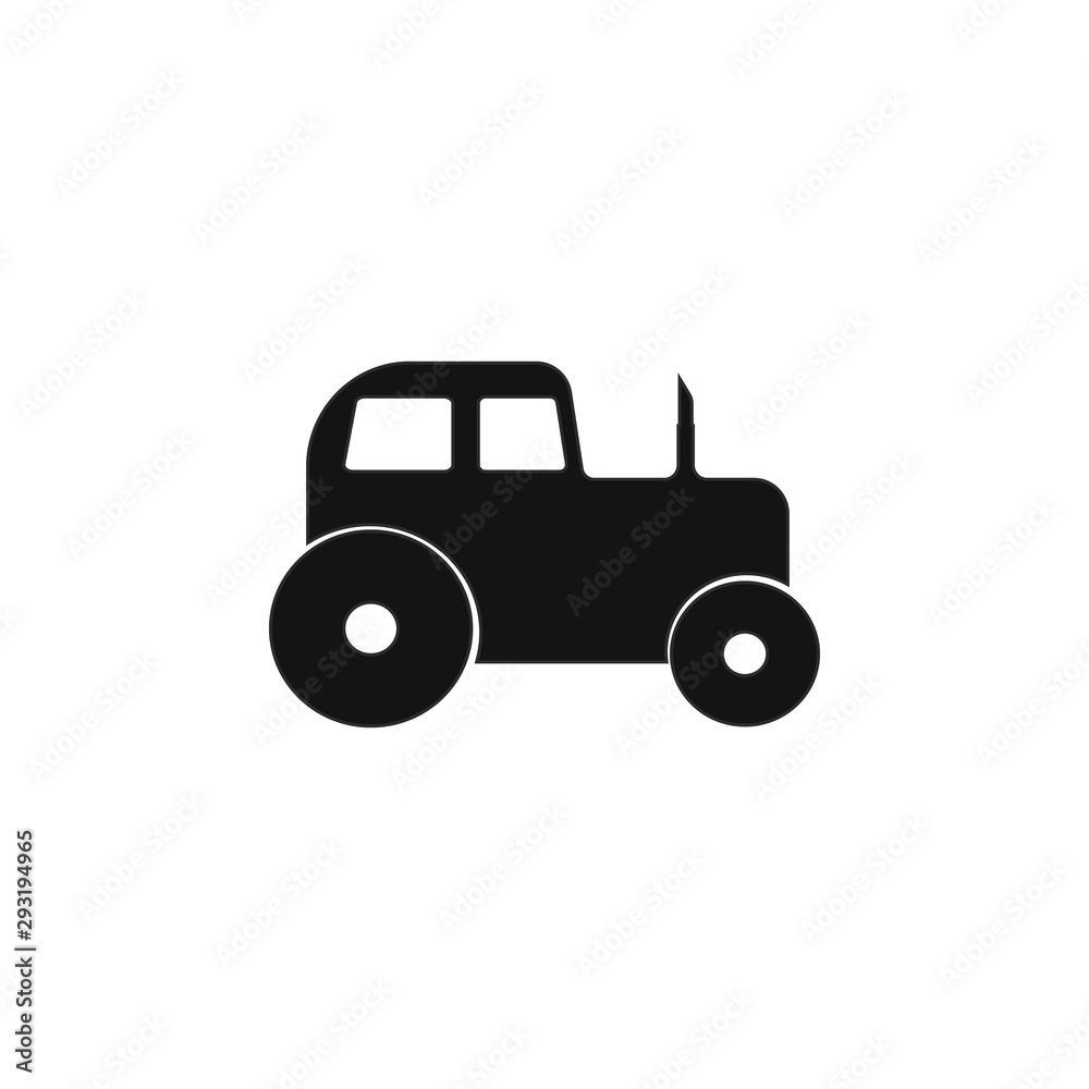 tractor icon. Element of farm for mobile concept and web apps. Icon for website design and development, app development. Premium icon