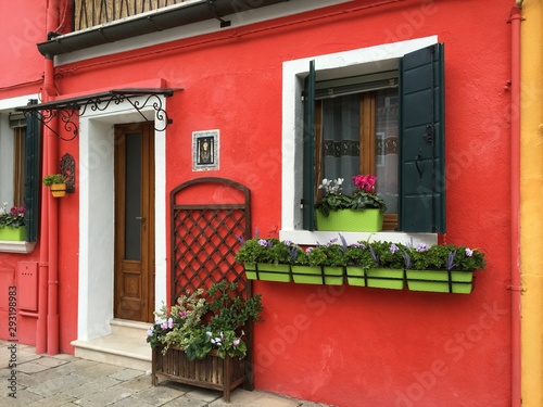 burano venice italy