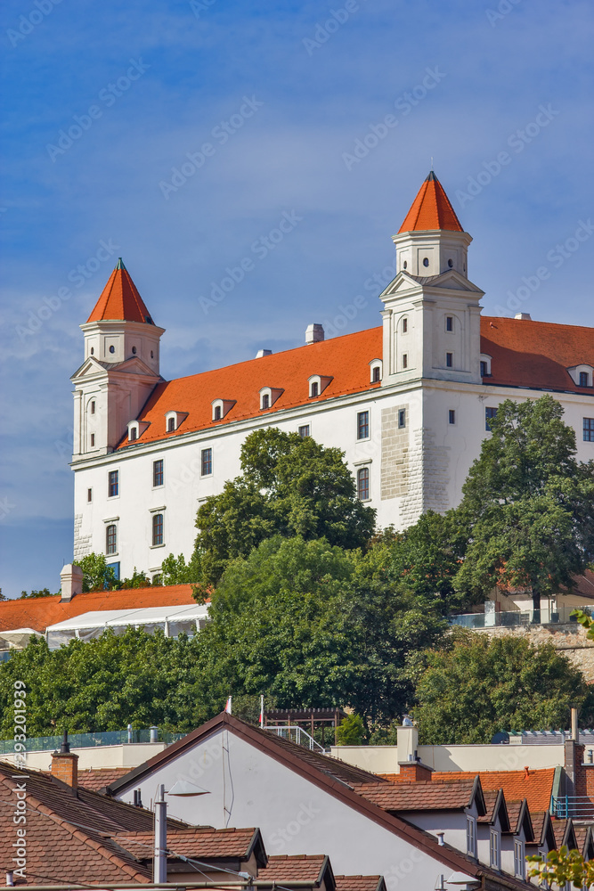 Bratislava Castle - Bratislavsky hrad in Bratislava, Slovakia