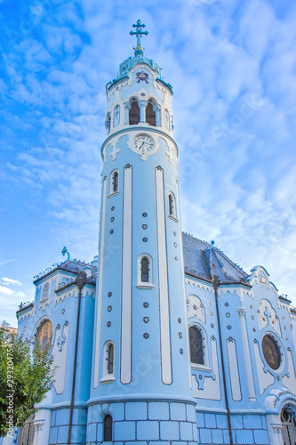 The Church of St. Elizabeth in Bratislava