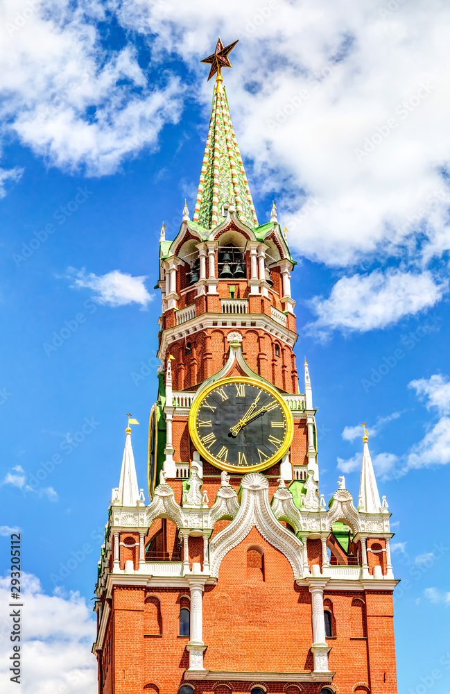 Spasskaya tower of the Moscow Kremlin