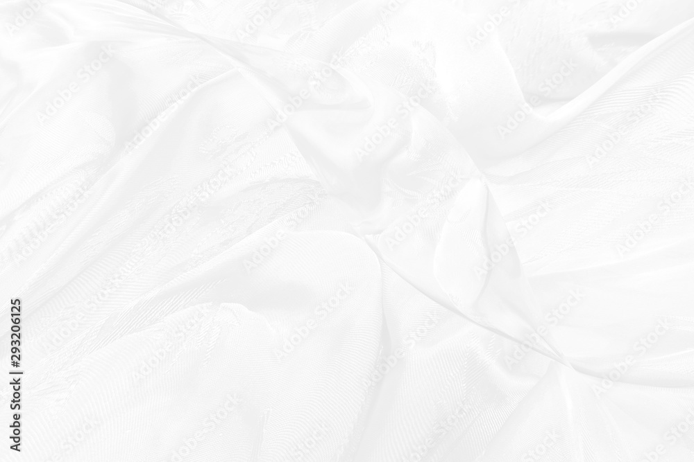 soft abstract elegrance fabric shape white background