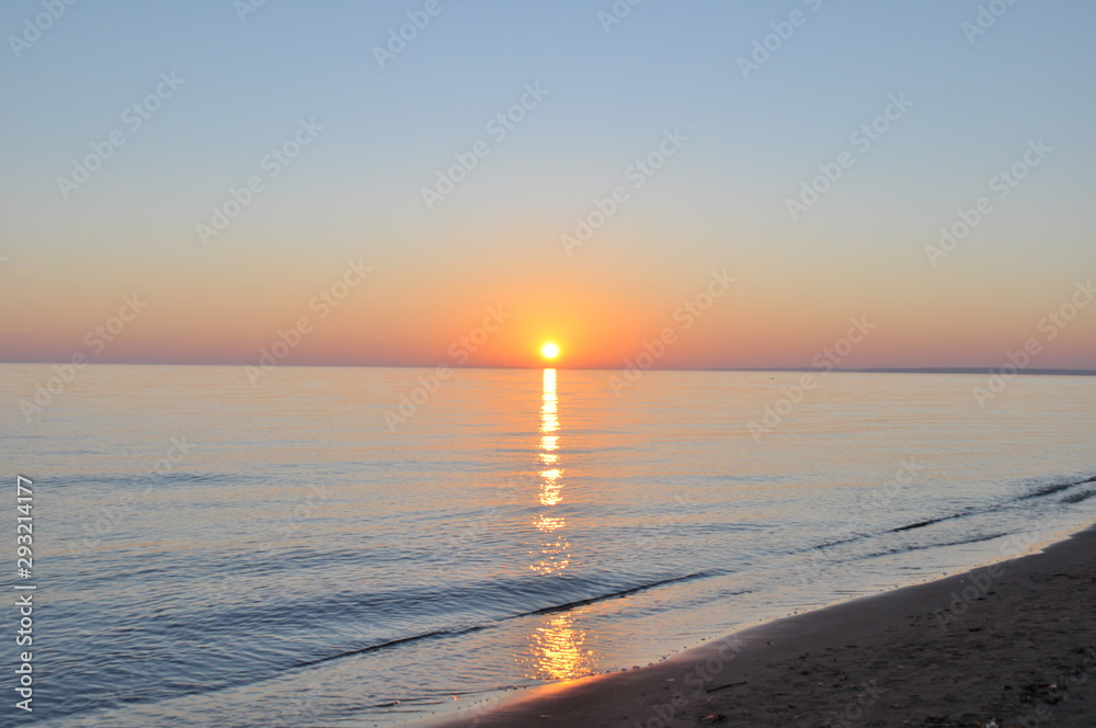 Obraz premium beautiful sunset
