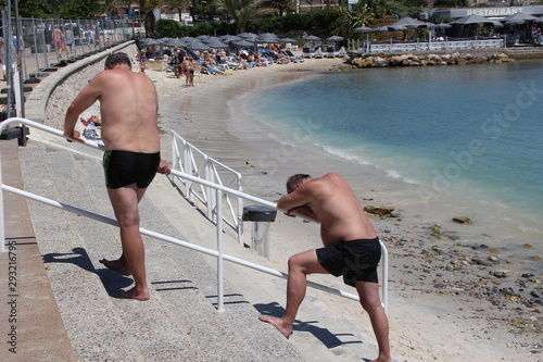 Séance de bronzage photo