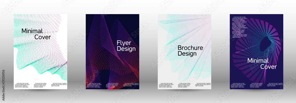 Cover design template set Cover design template set