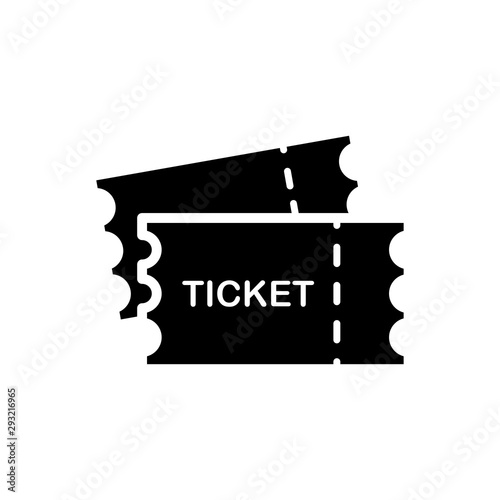 ticket icon trendy