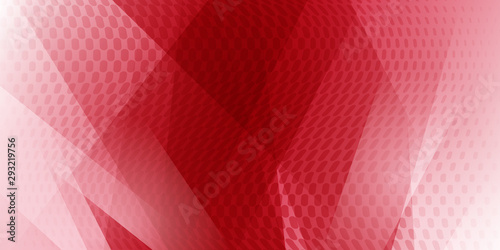 Abstract background of dots and intersecting lines in red colors