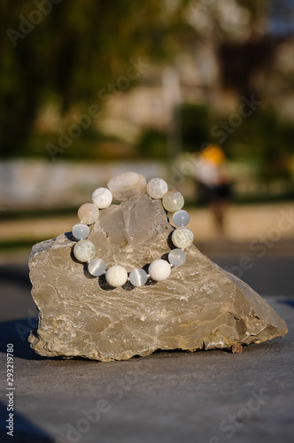 Natural stone bracelet,hand made jewerly