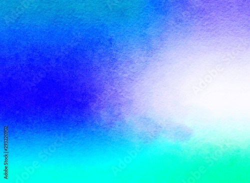 sweet vivid rainbow digital illustration with watercolor texture background © QuietWord